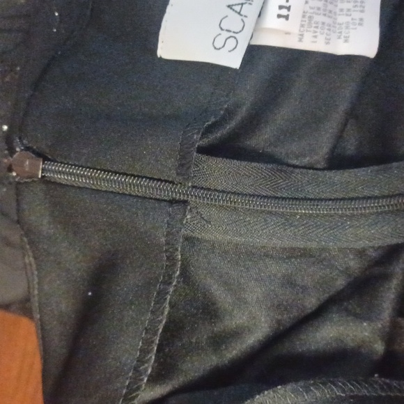 Scarlett Y2K Black Glitter Whimsigoth Sleeveless Mesh Dress Size M Dark Fairy - Picture 10 of 10